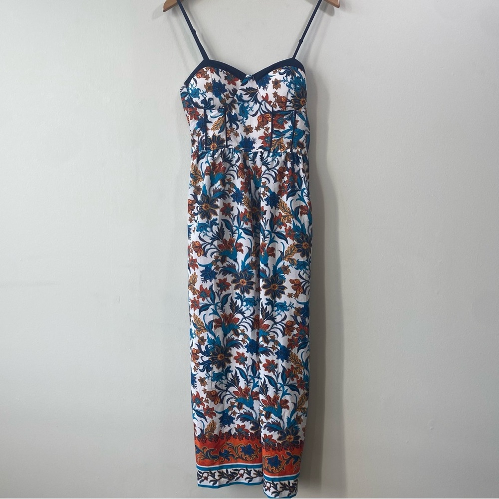 Elegant Floral Jumpsuit with Spaghetti Straps